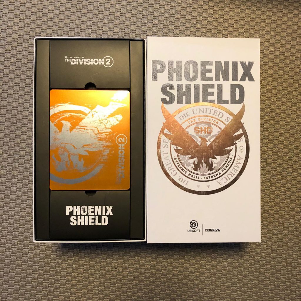 division 2 phoenix shield collectors unboxing 2 e1552413139449